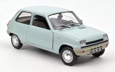 185380 Renault 5 1972 Light Blue 1:18